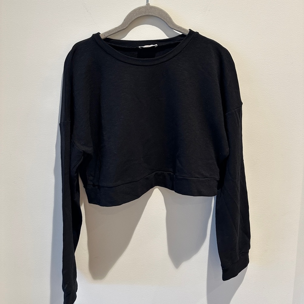 SummerlanD Long Sleeve Boxy Crop Shirt size medium